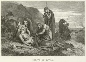 Totilas død av German School