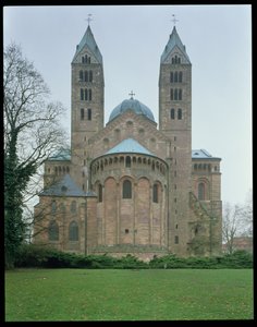 Østenden av Speyer katedral, startet 1030 av German School