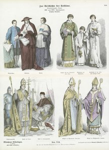 Kirkelige drakter, 1500- og 1600-tallet av German School