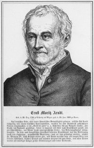 Ernst Morik Arndt (gravering) av German School