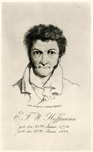 Ernst Theodor Amadeus Hoffmann (1776-1822) 1884-90 (fototype) av German School