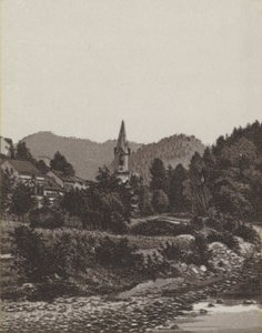 Evangelisk kirke (litho) av German School