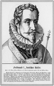 Ferdinand I, Deutscher Kaiser (gravering) av German School