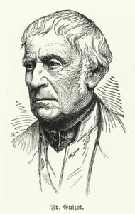 Francois Guizot , fransk historiker og statsmann (litho) av German School