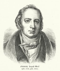 Friedrich August Wolf , tysk klassisist og filolog av German School