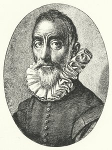 Gabriello Chiabrera , italiensk poet (gravering) av German School