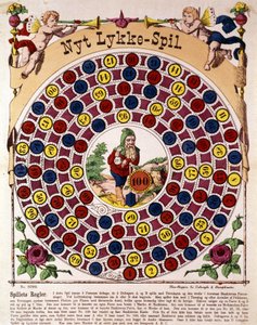 Spill av den tyske gåsen. 1800-tallet. av German School