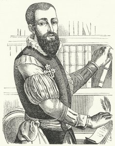 Garcilaso de la Vega , spansk poet og soldat (gravering) av German School