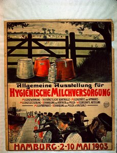 Generell utstilling for sanitær melkeforsyning, 1903 av German School