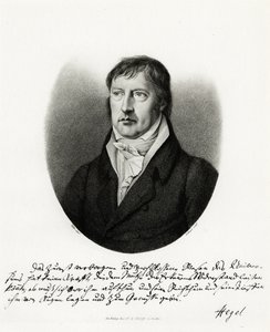 Georg Wilhelm Friedrich Hegel, 1884-90 (fototype) av German School