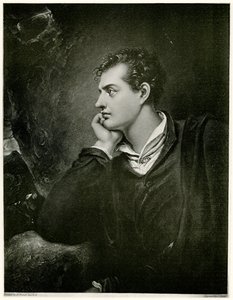 George Noel Gordon Lord Byron, 1884-90 (fototype) av German School