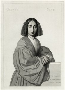 George Sand, 1884-90 av German School