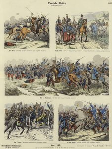 Tysk kavaleri fra den fransk-prøyssiske krigen, 1870-1871