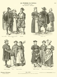 Tyske kostymer, 1500-tallet av German School