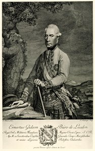 Gideon Ernst Freiherr von Laudon av German School