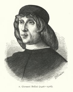 Giovanni Bellini , italiensk renessansemaler (gravering) av German School