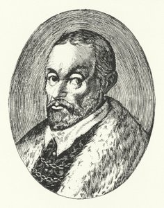 Giovanni Guarini , italiensk poet (gravering) av German School