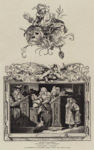 Goethes "Faust" (gravering) av German School