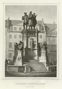 Gutenberg Schoffer og Fust, Frankfort av German School