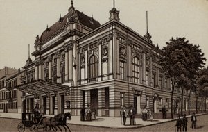 Hamburg: Deutsches Schauspielhaus, Det tyske teateret (litho) av German School