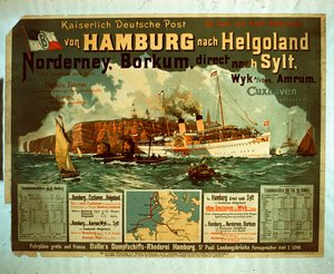 Hamburg til Helgoland av German School