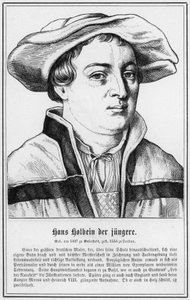 Hans Holbein der Jungere (gravering) av German School