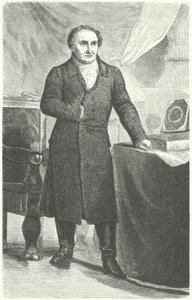 Heinrich Friedrich Karl vom und zum Stein , prøyssisk statsmann (gravering) av German School