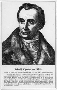 Heinrich Theodor von Schon (gravering) av German School