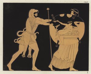 Hercules og Athena av German School