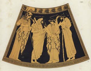 Hercules og Hyllus av German School