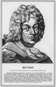 Hiob Ludolf (gravering) av German School