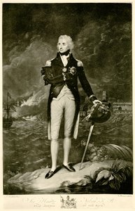 Horatio Lord Nelson, 1884-90 (fototype) av German School