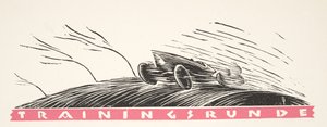 Illustrasjon fra Styl, pub.1922 (pochoir-trykk) av German School