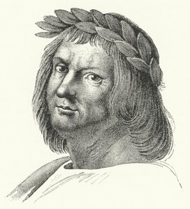 Jacopo Sannazaro , italiensk poet (gravering) av German School