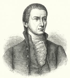 James Monroe , amerikansk statsmann (gravering) av German School