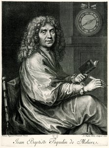Jean Baptiste Moliere av German School