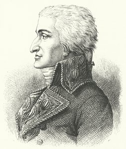 Jean Jacques Regis de Cambaceres , fransk advokat og statsmann som var en av hovedforfatterne av Napoleonskoden (gravering) av German School