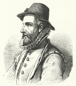 Johann Fischart , tysk forfatter og satiriker (gravering) av German School