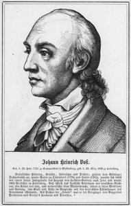 Johann Heinrich Vok (gravering) av German School