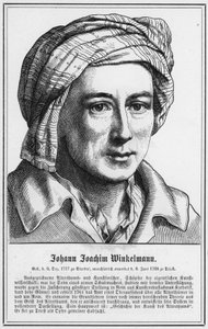 Johann Joachim Winkelmann (gravering) av German School