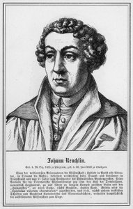 Johann Reuchlin (gravering) av German School