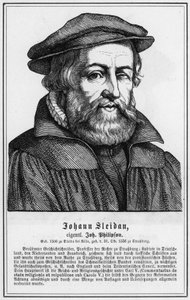 Johann Sleidan (gravering) av German School