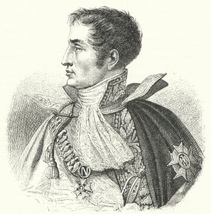 Joseph Bonaparte, konge av Spania som Joseph I (gravering) av German School
