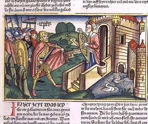 Dommerne 11 29-40 Jeftas datter hilser faren sin, fra 