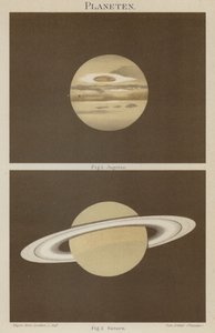 Jupiter og Saturn av German School