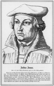Justus Jonas (gravering) av German School