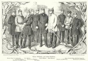 Kaiser Wilhelm II og hans paladiner av German School