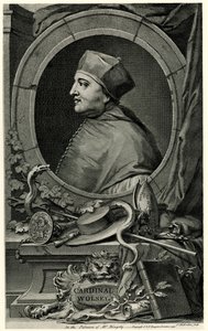 Kardinal Thomas Wolsey av German School