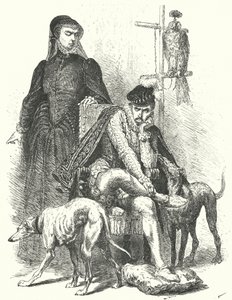 Kong Charles IX av Frankrike og hans mor, Catherine de