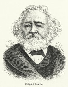 Leopold von Ranke , tysk historiker (litho) av German School
